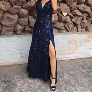 Dark Blue Dress